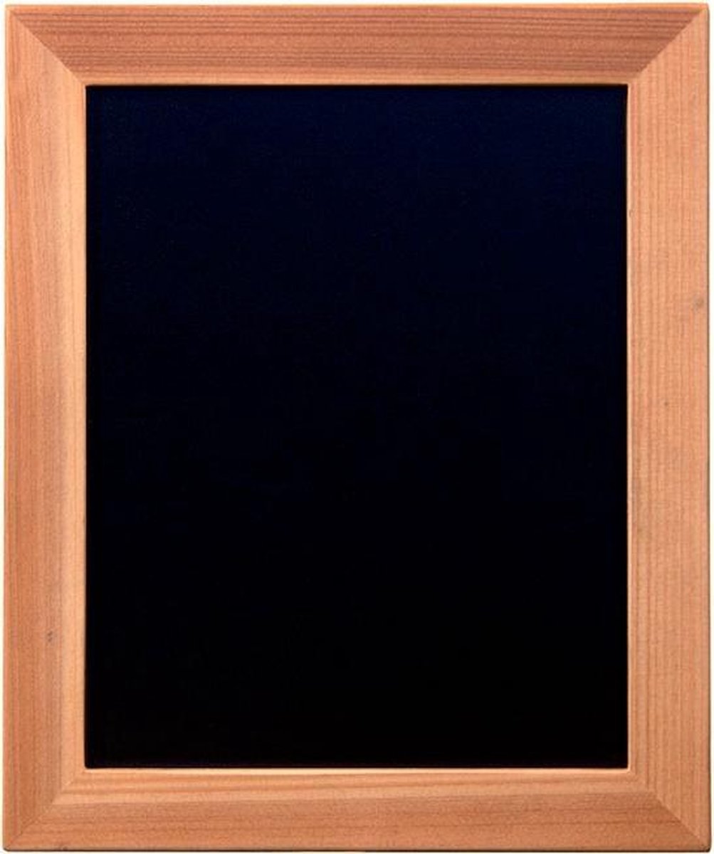 Securit Krijtbord 20x24 cm - teak
