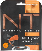 NT Hybrid orange tennis snaar dunlop 12 meter 1.35/1.27 mm