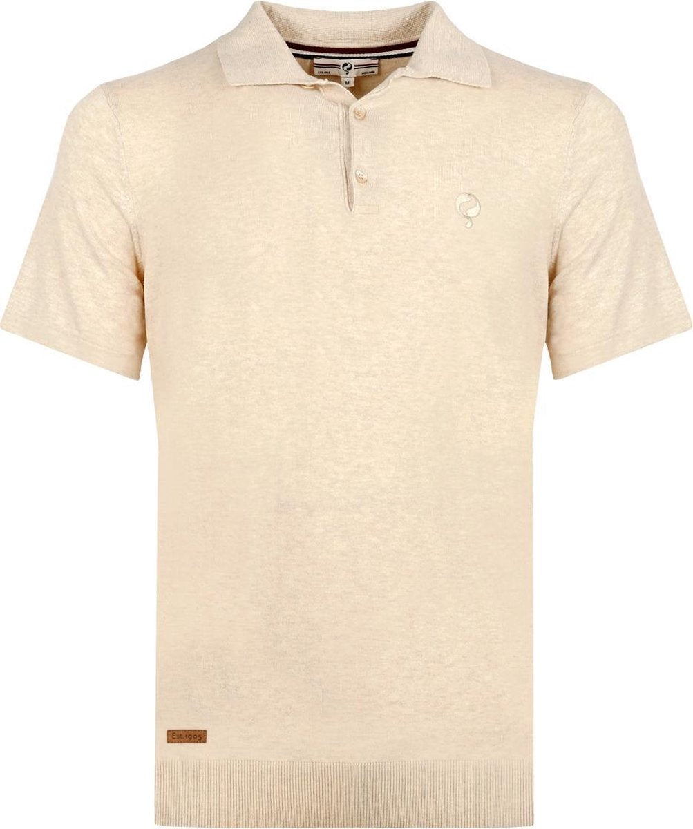 Heren Polo Zoutelande - Licht Beige