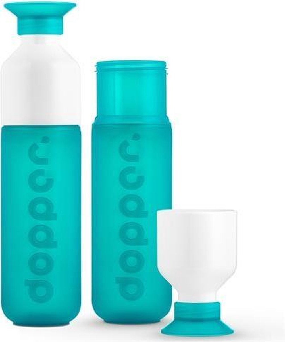 Dopper Drinkfles - SeaGreen en SeaGreen - duo set 2 kleuren