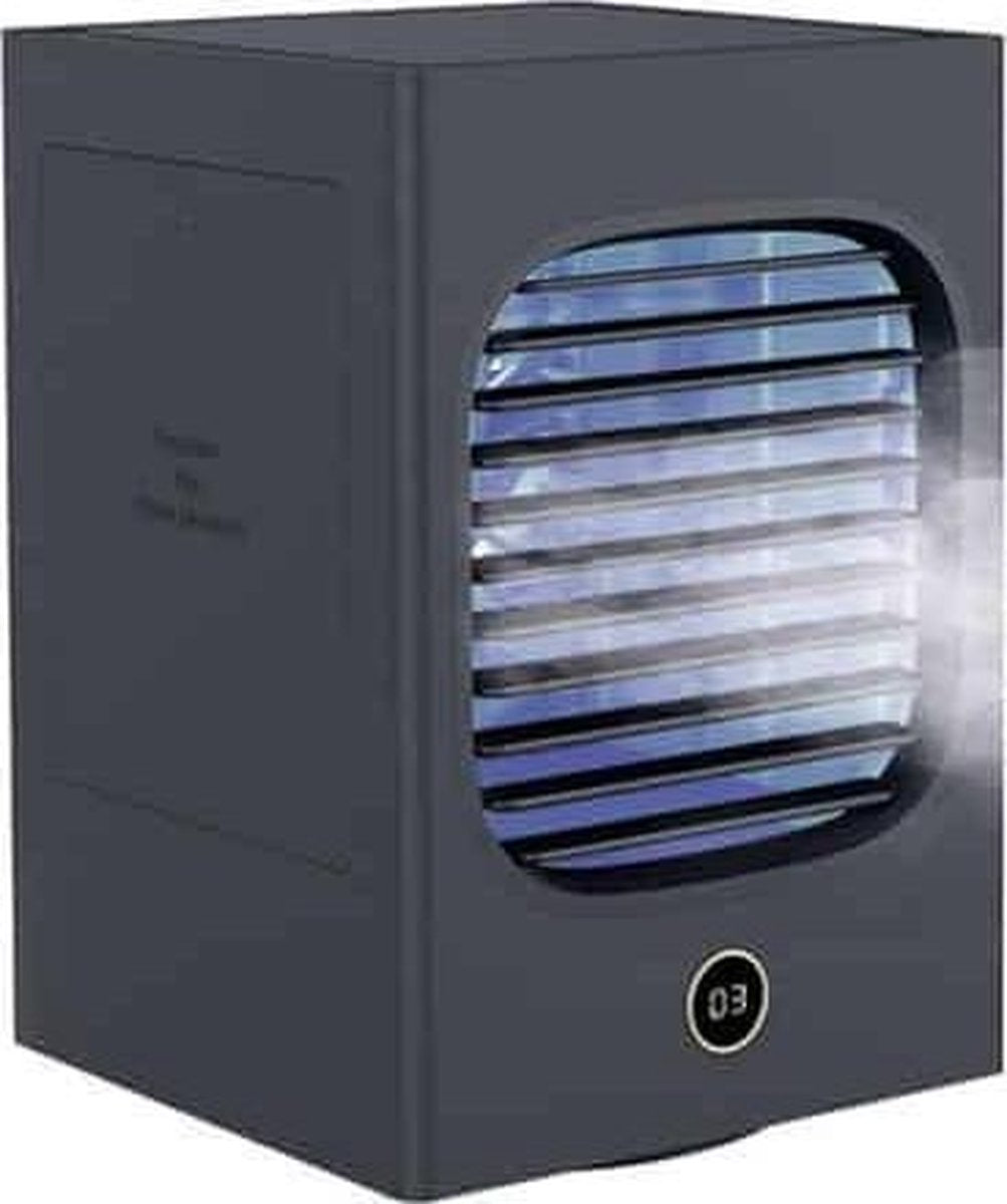 Small Home Desktop Airconditioner Chiller Koelventilator (zwart)