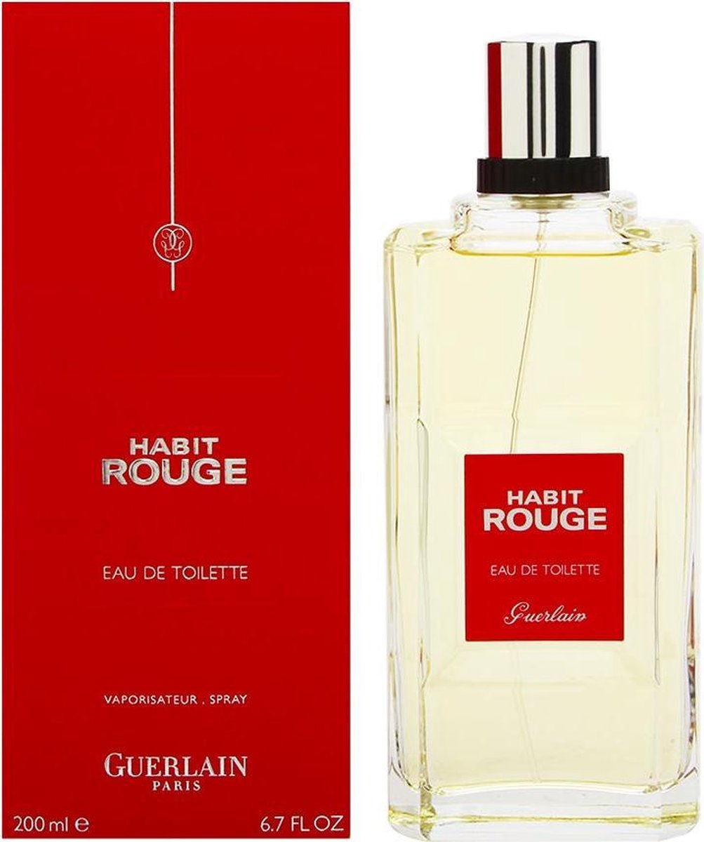 Guerlain Habit Rouge Men - 200 ml - Eau de toilette