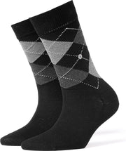 Burlington Covent Garden Damessok 22188 - Zwart 3000 black Dames - 36-41