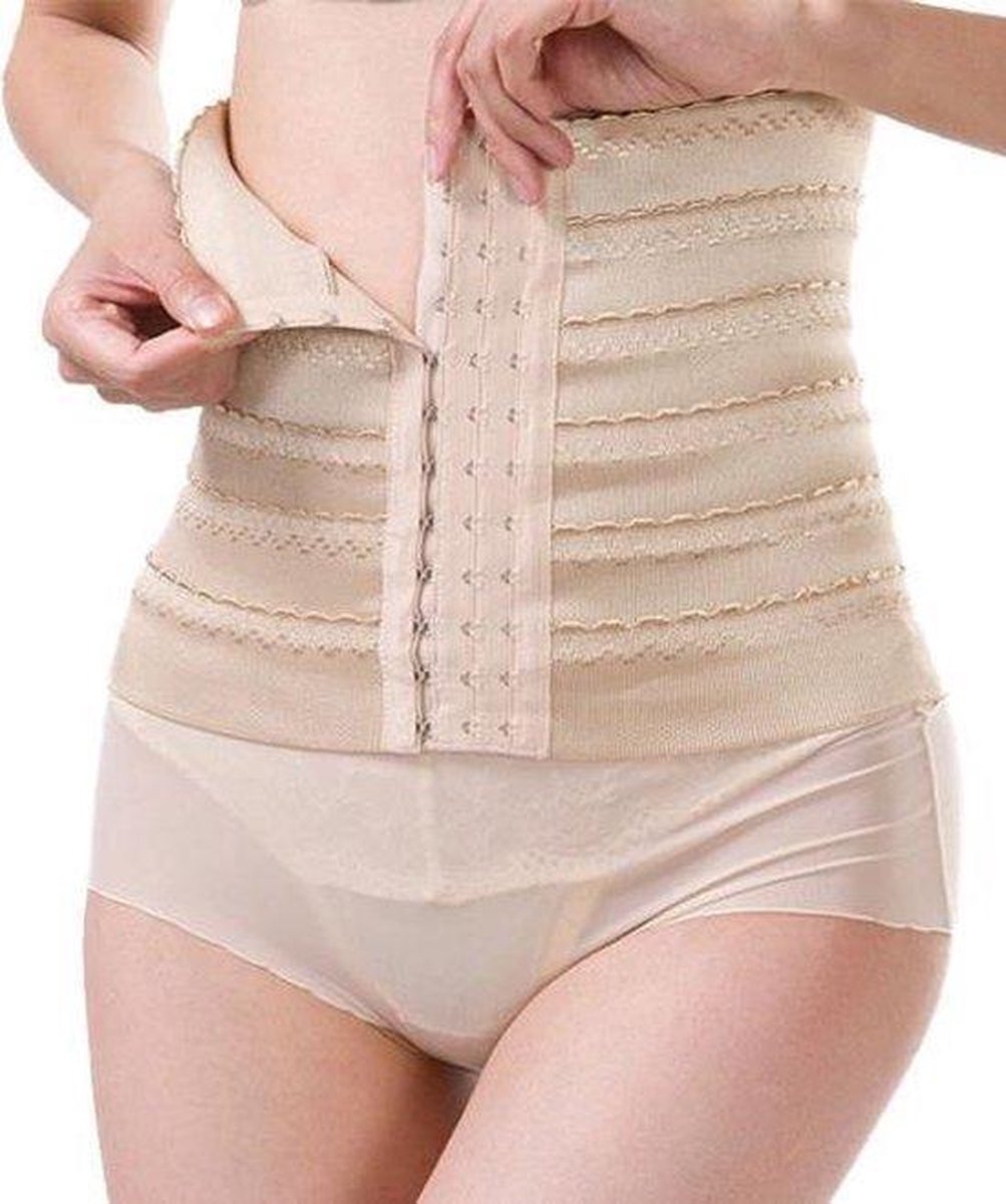 Waist trainer - Maat XXL - Beige