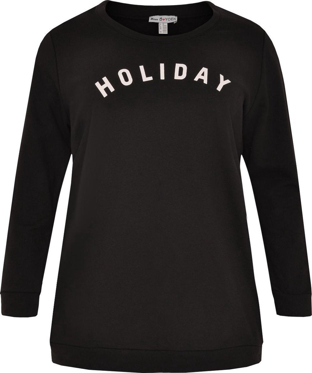 Yoek Sweater bedrukt