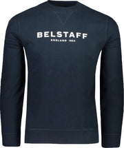 Belstaff Sweater Blauw Normaal - Maat XL - Heren - Lente/Zomer Collectie - Katoen