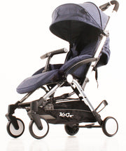 Kekk Buggy Wandelwagen K2 Go Donker Blauw met Chrome Frame