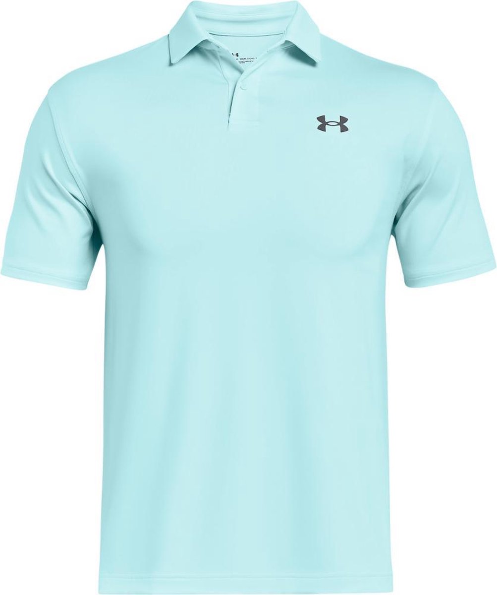 UA T2G Polo- Blauw maat: L    heren > golf kleding > polo