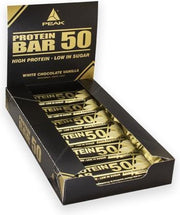 Peak - Protein Bar 50 (12x50g) White Chocolate Vanilla