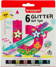 Bruynzeel Kids 6 Glitterstiften