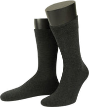 Basset | 6 Pack | Sokken Heren | Naadloos | Antraciet| Maat 39-43