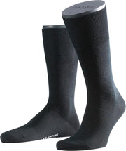 FALKE Airport Heren Sokken - Zwart - Maat 39-40
