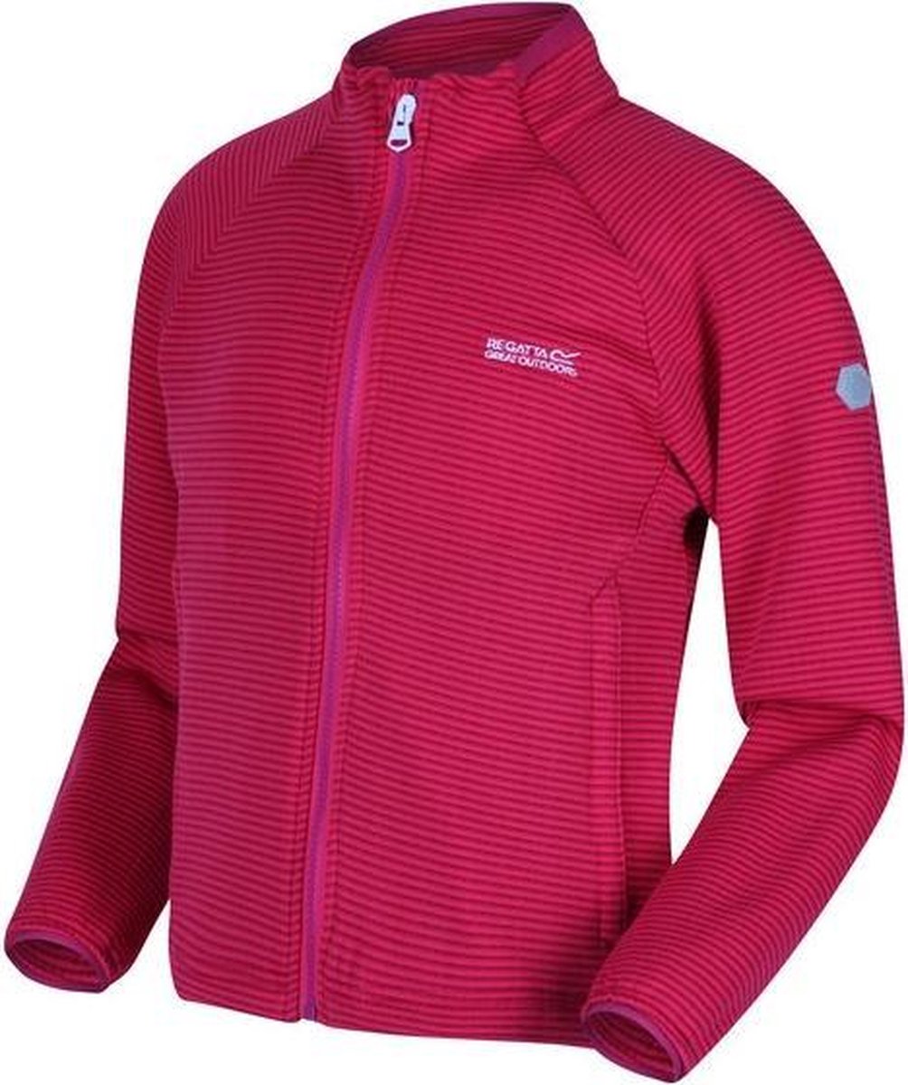 Regatta Soft-shelljas Highton Junior Polyester Roze Maat 98/104