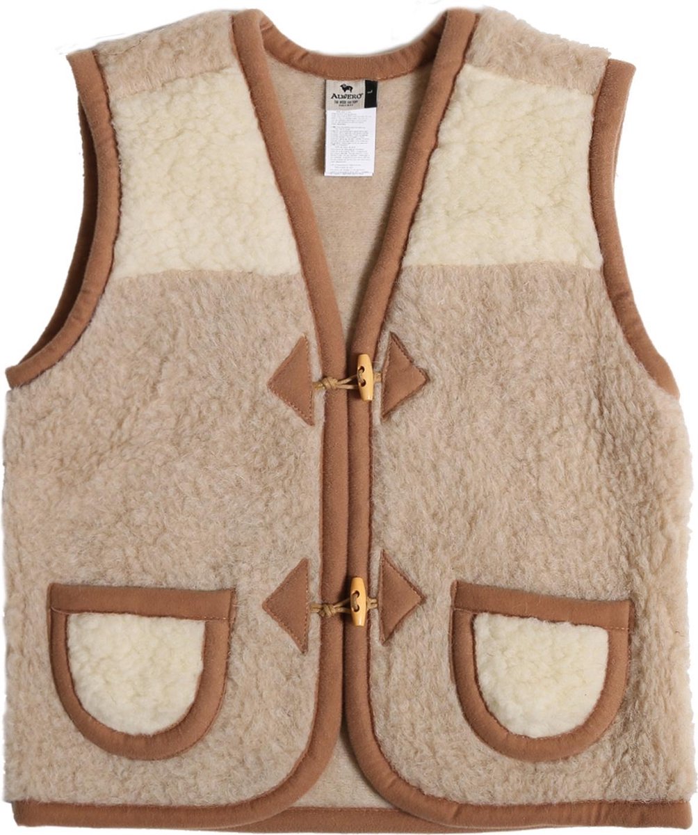 Alwero - Alwero bodywarmer Alpen junior duo Beige 140-146