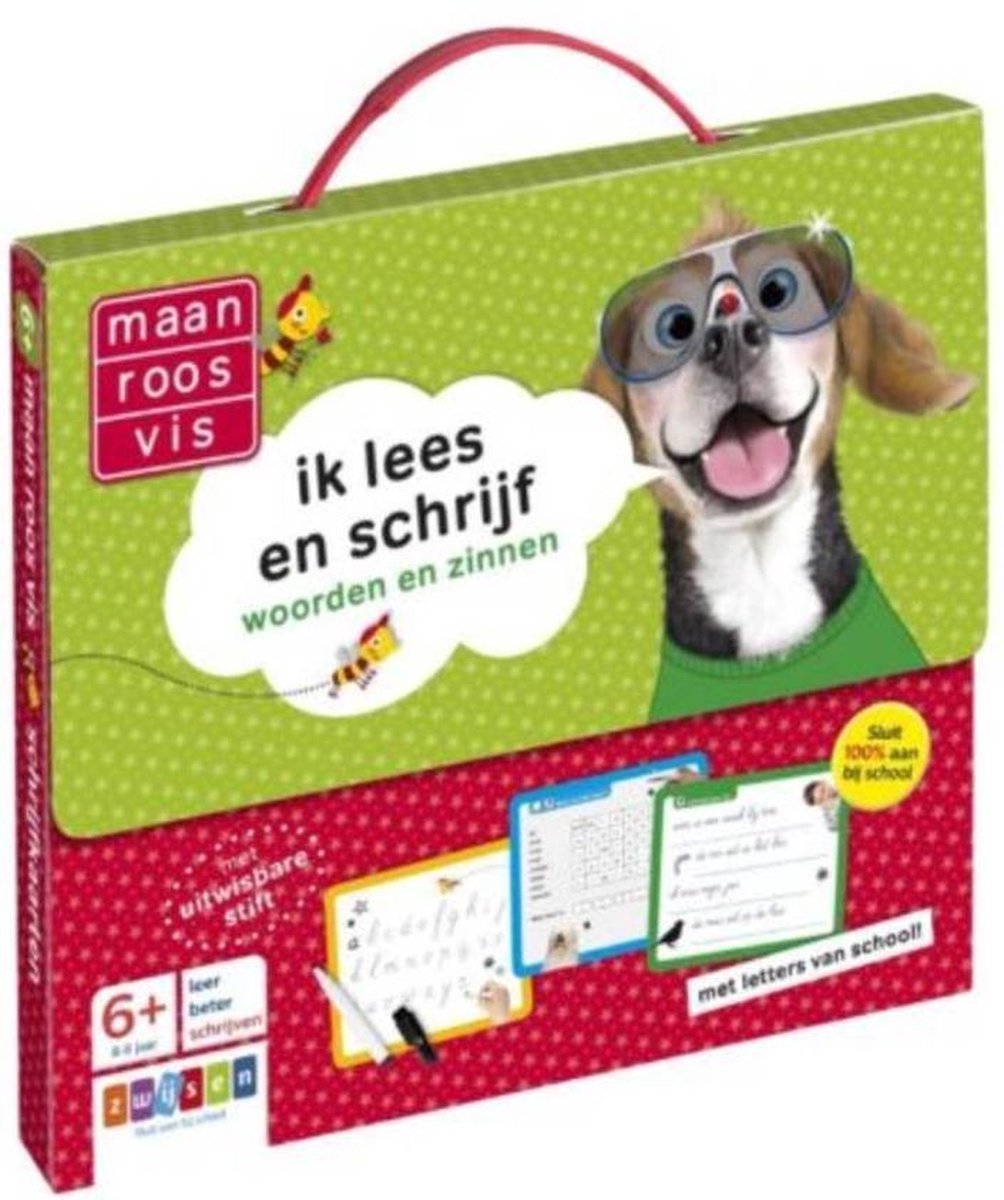 Zwijsen Maan roos vis ik lees en schrijf woorden en zinnen