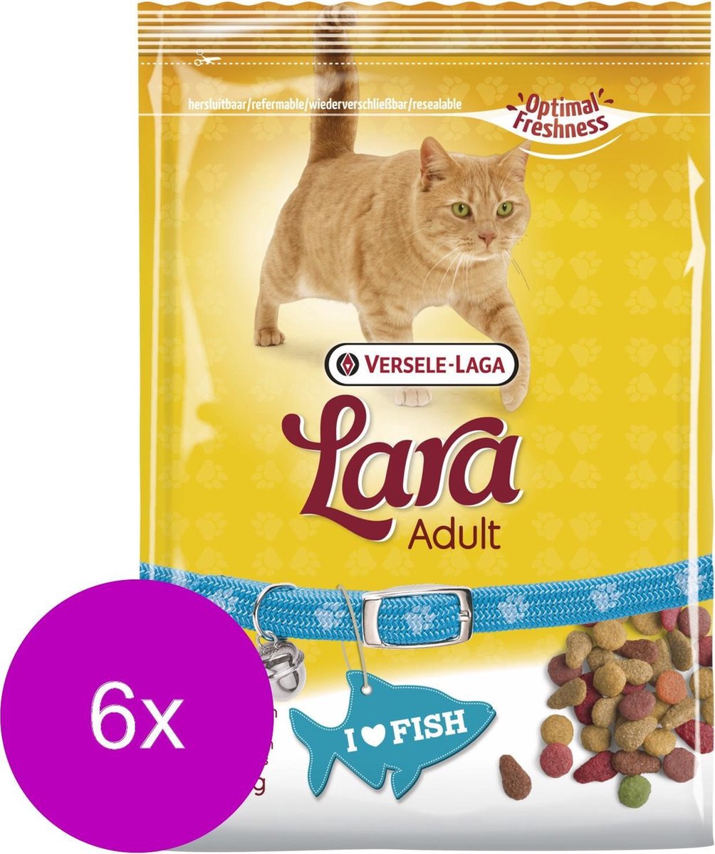 Lara Adult Zalm - Kattenvoer - 6 x 350 g