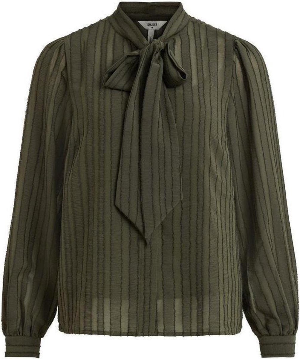 Objgunna l/s shirt Forest night