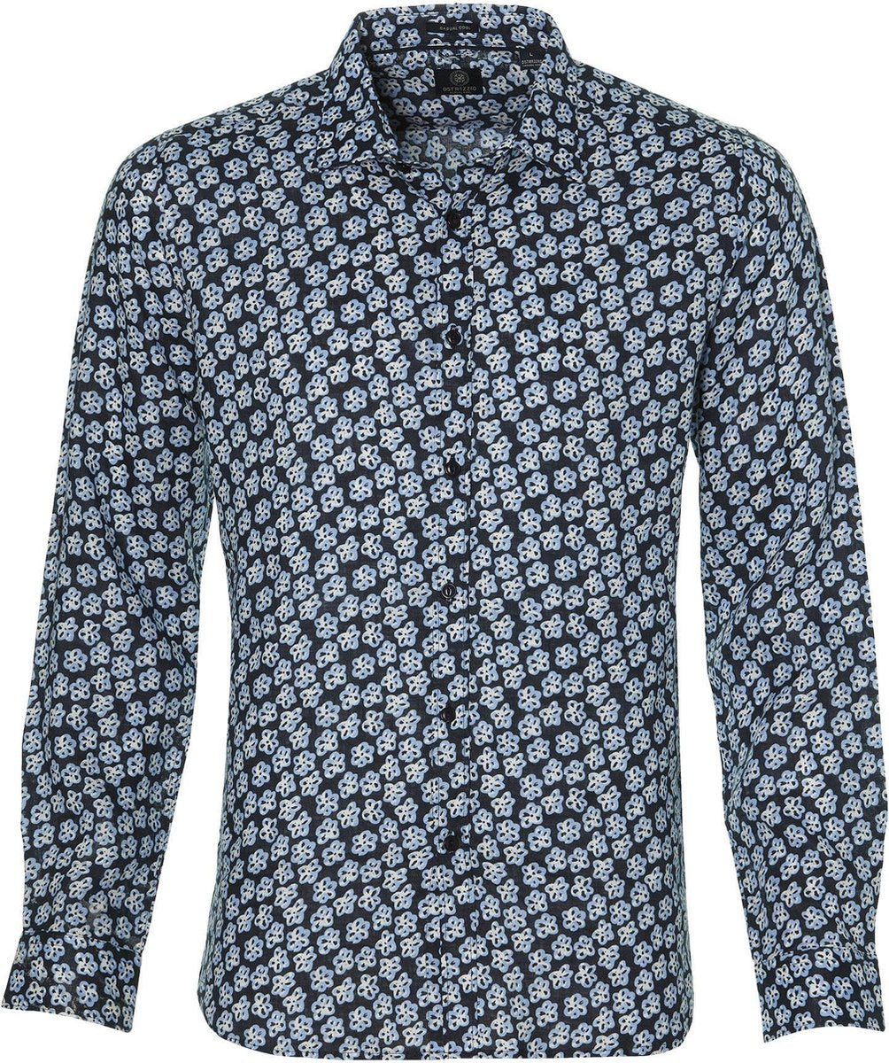 Dstrezzed Overhemd - Slim Fit - Blauw - XXL