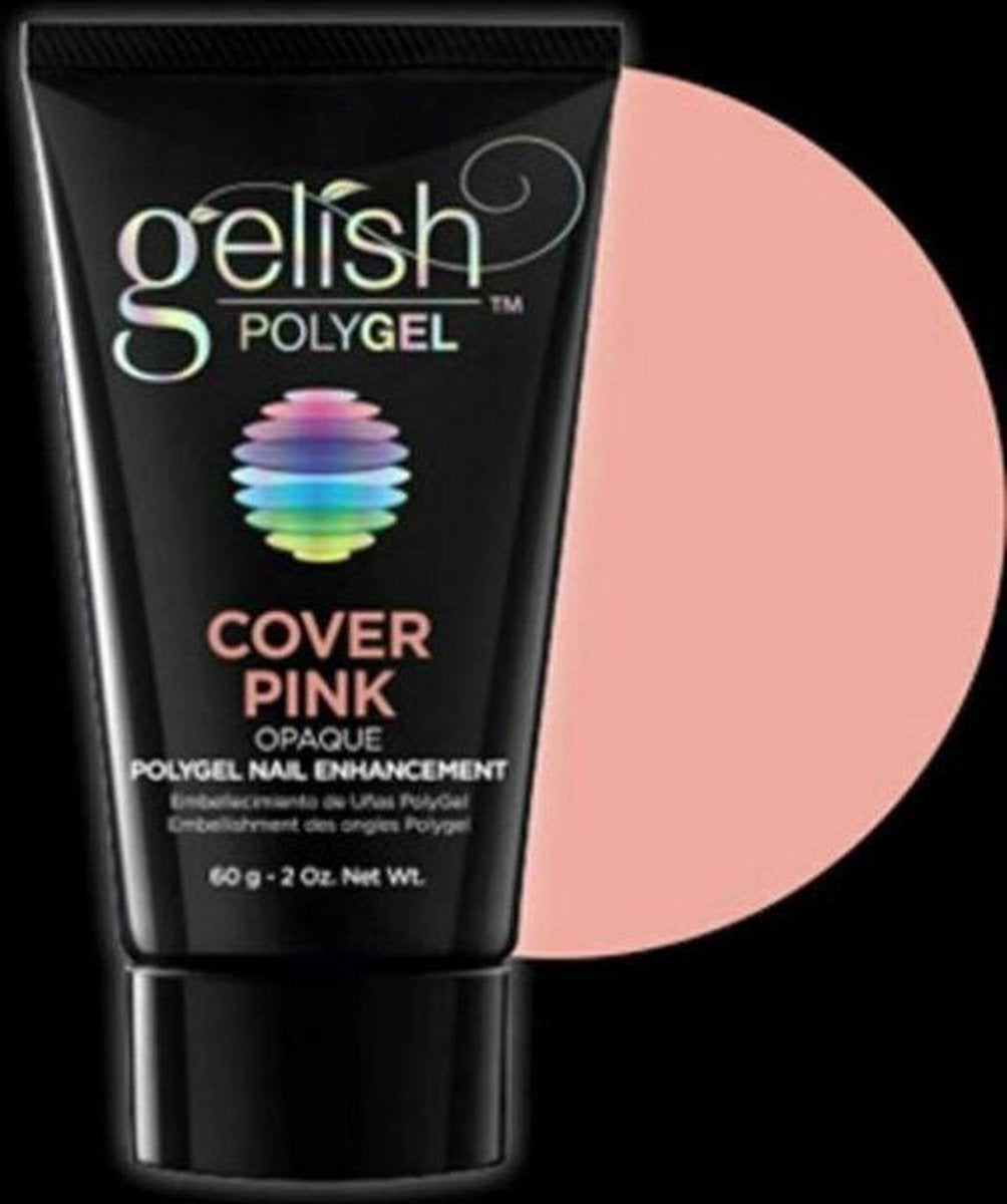 Gelish POLYGEL Nail Enhancement Cover Pink - 2 oz / 60 g