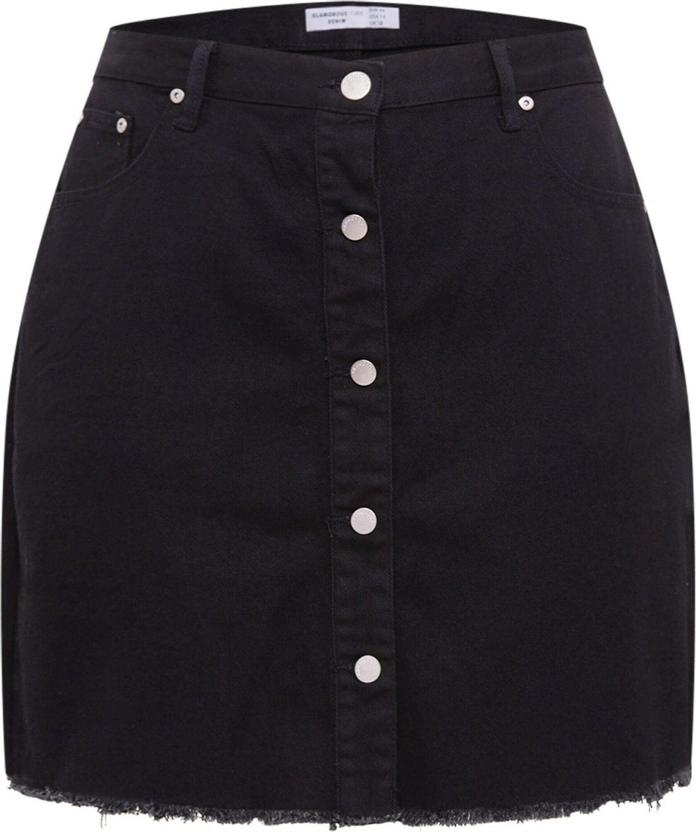 Glamorous Curve rok Zwart-16 (44)