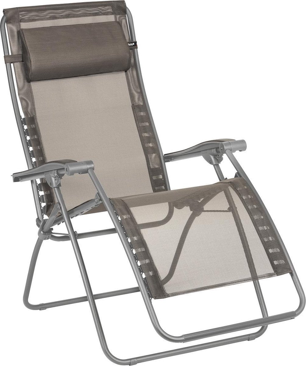 Lafuma Rsxa Clip Batyline Iso - relaxstoelen - inklapbaar - Antraciet
