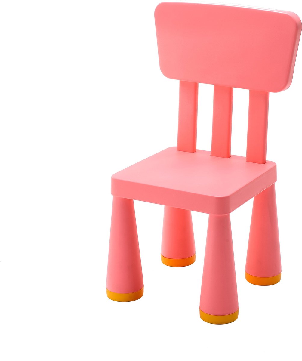 kinderstoeltje tapse poten roze