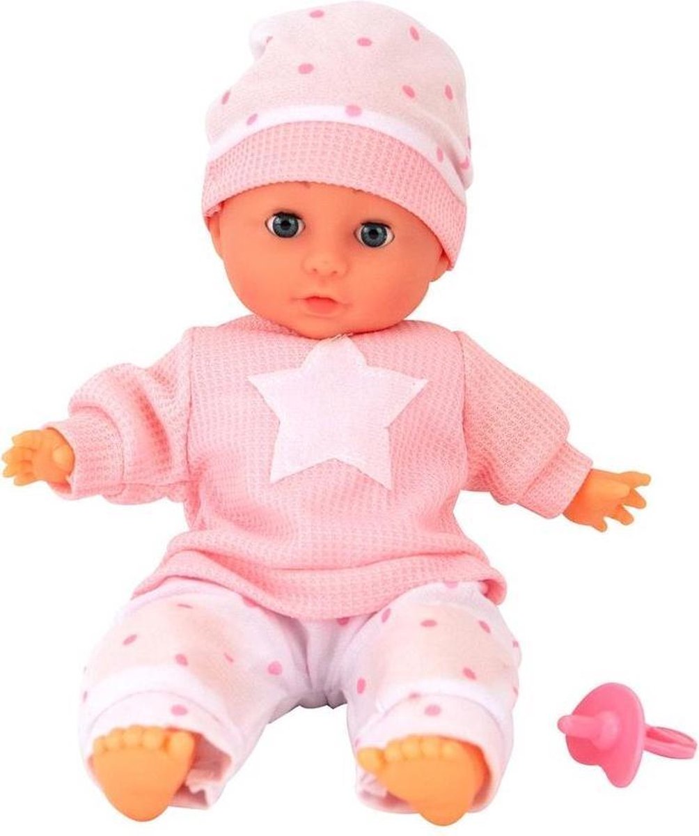 Babypop met Geluid 30 cm
