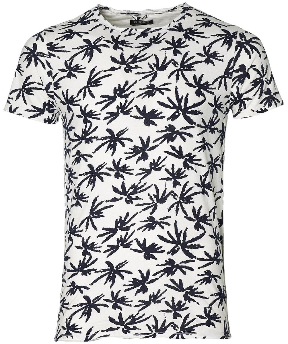 Dstrezzed T-shirt - Slim Fit - Wit - L