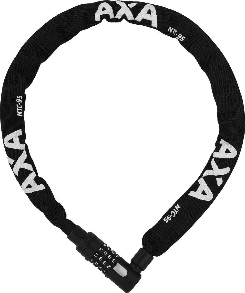 AXA Newton Kettingslot - 95 cm - Zwart