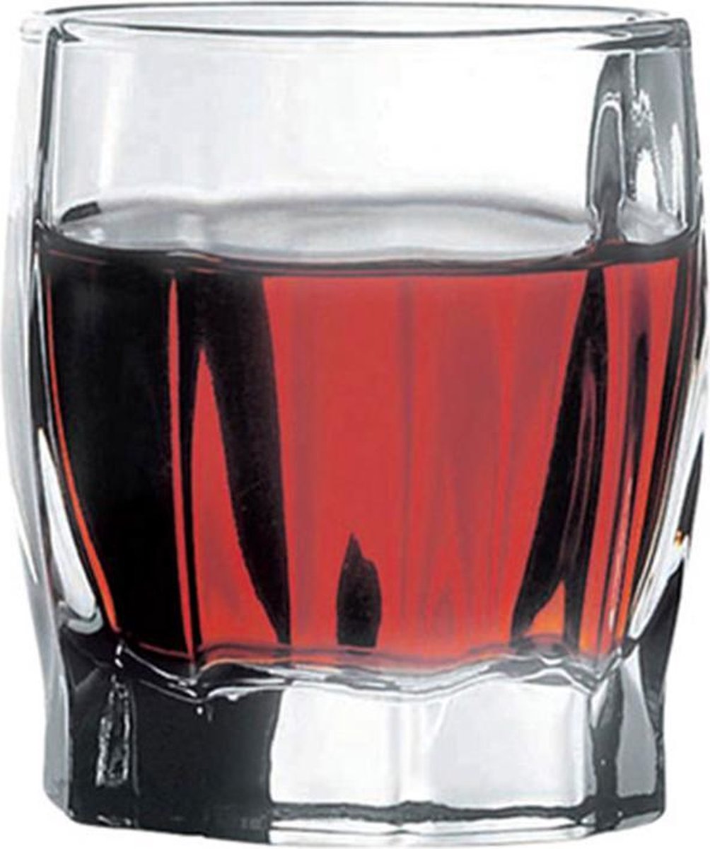 Pasabahce Dance - Shotglazen/Borrelglazen - Set van 6 - 55 ml