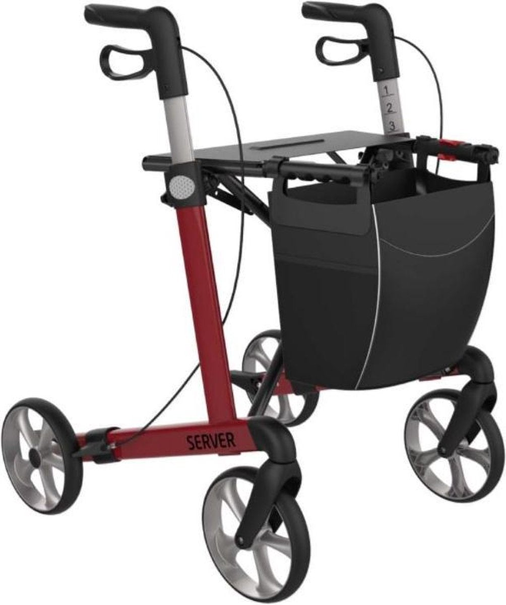 Server Rollator Rood