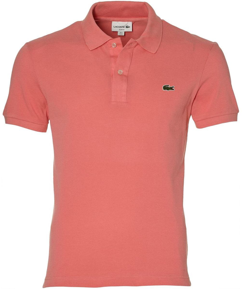Lacoste - Slim Fit Polo SS - Peach - Large