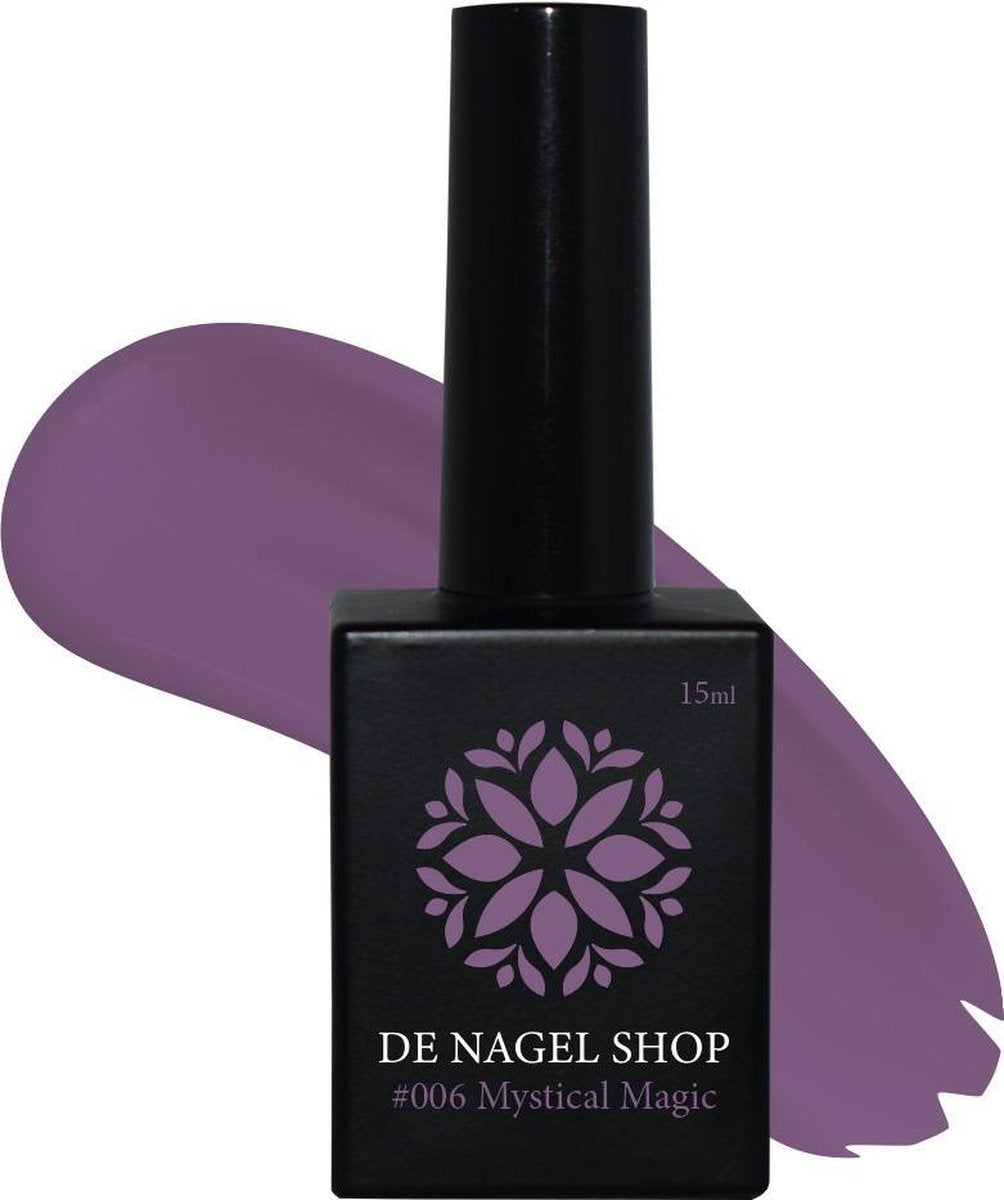 Paarse gel nagellak - Mystical Magic 006  Gel nagellak - 15ml - De Nagel Shop - Gelnagels Nagellak
