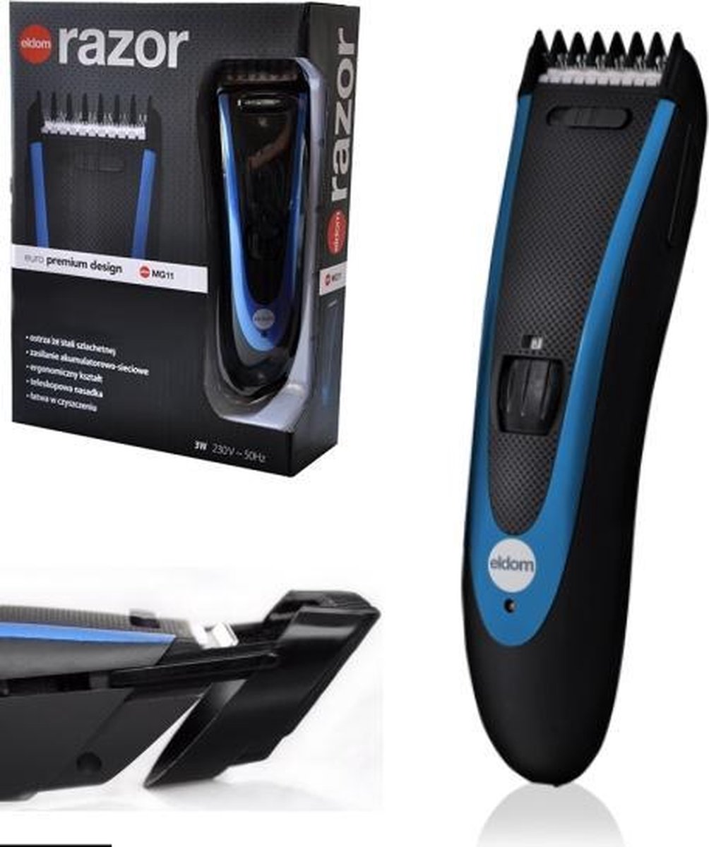 Draadloze Heren Tondeuse - Haartrimmer Draadloos voor Mannen - ELDOM - Met Oplader