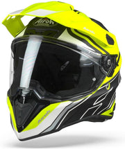 Airoh Commander Duo Geel Mat Integraalhelm - Motorhelm - Maat XL