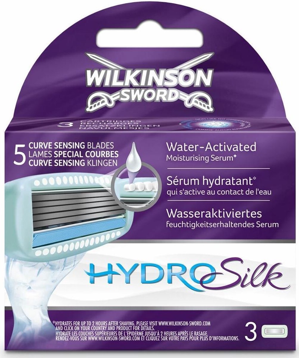 Wilkinson Sword - HYDRO Silk for Women ( 3 ks ) - Náhradní hlavice