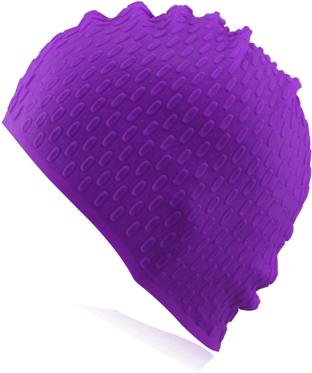 #DoYourSwimming - Badmuts voor volwassenen - »Drops« - silicoon (Spandex) - perfecte pasvorm - lila