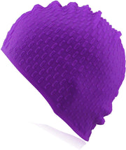 #DoYourSwimming - Badmuts voor volwassenen - »Drops« - silicoon (Spandex) - perfecte pasvorm - lila