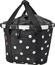 Mand reisenthel zwart dots klickfix - ZWART