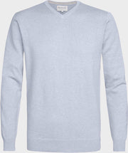 Pastel blauwe pullover | Michaelis | Katoen M