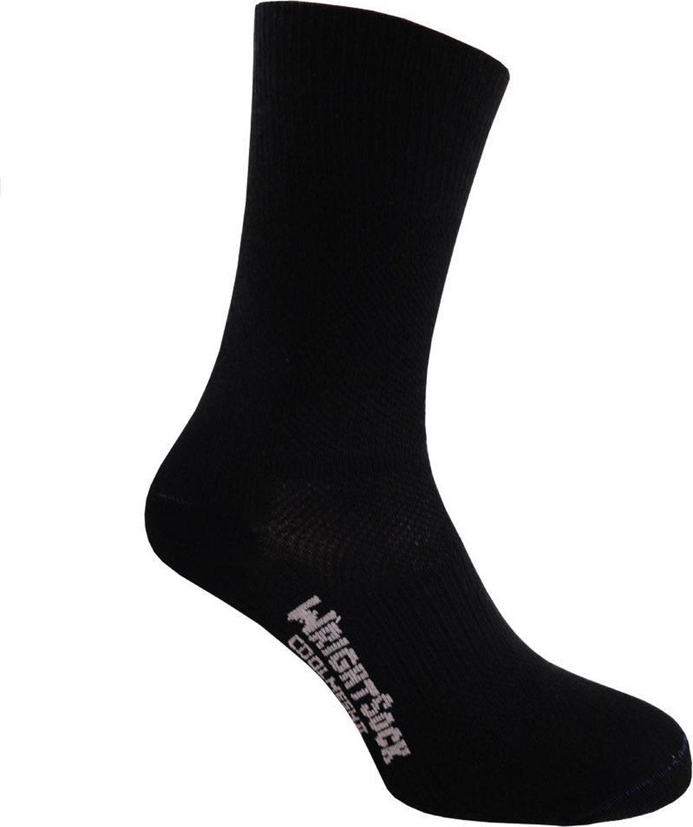 Wrightsock Coolmesh Crew - Zwart - 34-37