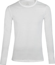 Schiesser 95/5 - heren T-shirt O-hals - wit lange mouwen -  Maat XL