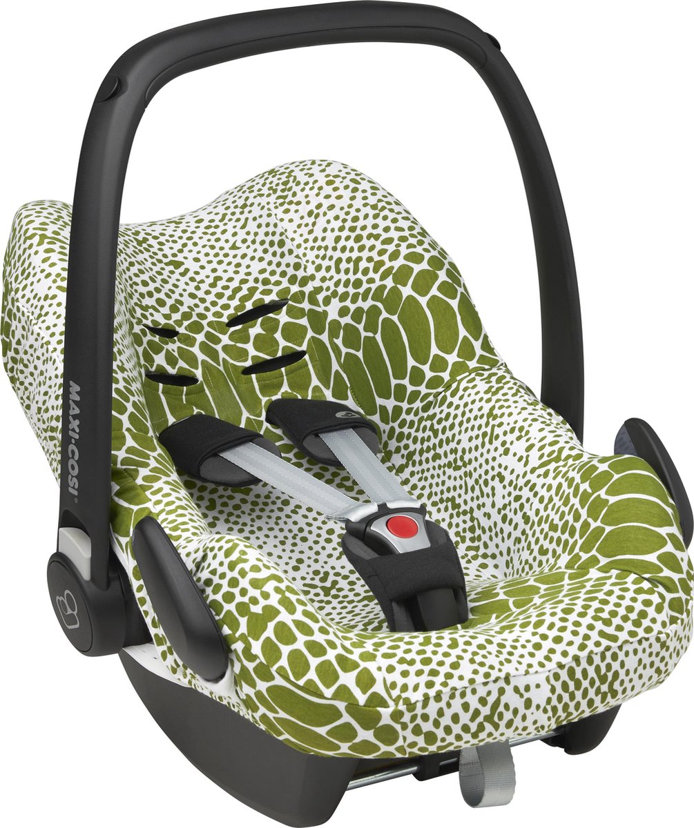 Meyco autostoelhoes Snake - avocado - groep 0