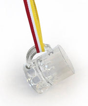 Shotglas met Oeteldonks lint - transparant - 25 stuks