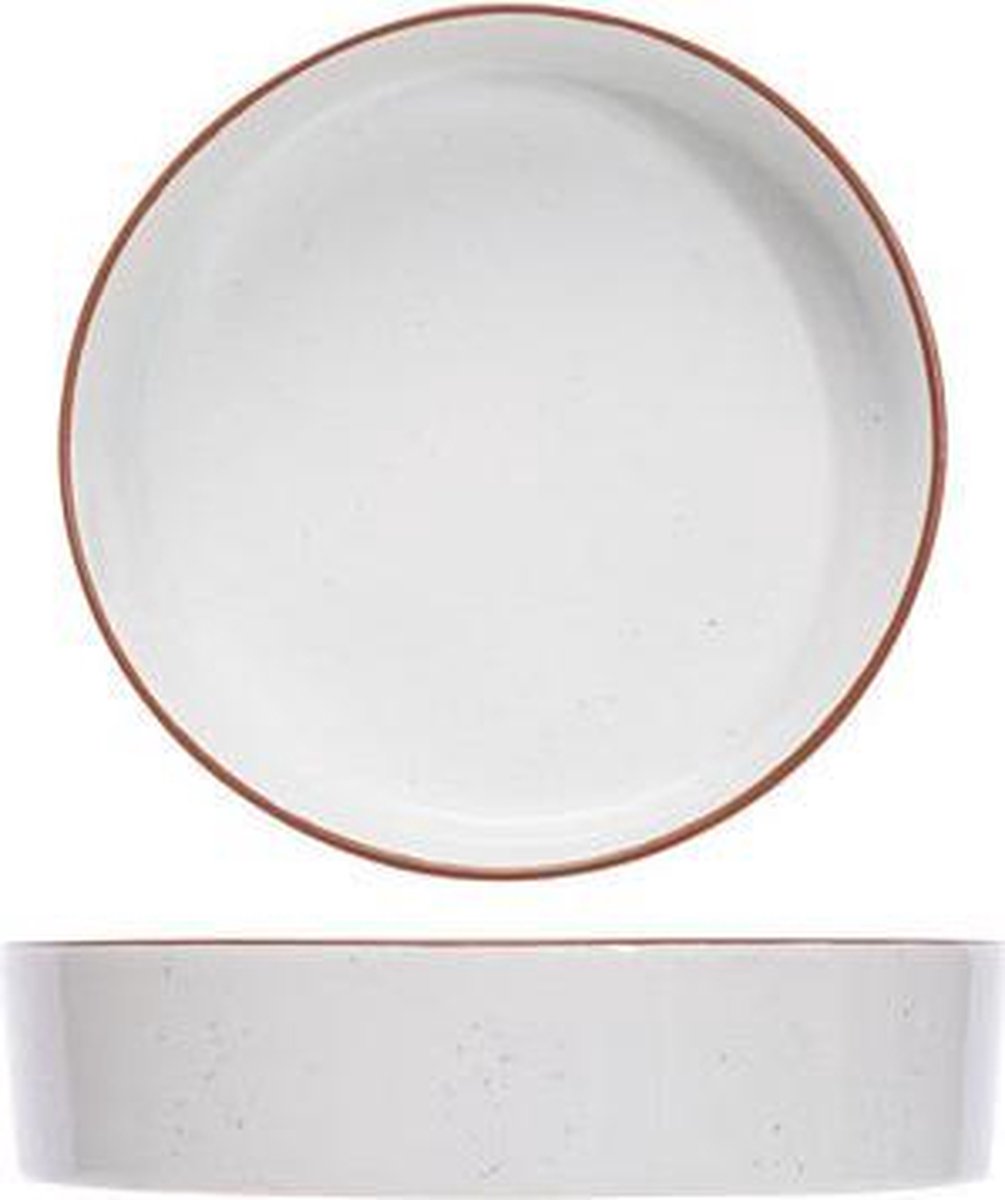 Cosy&Trendy Copenhague Bord - Ø 21 cm - Wit