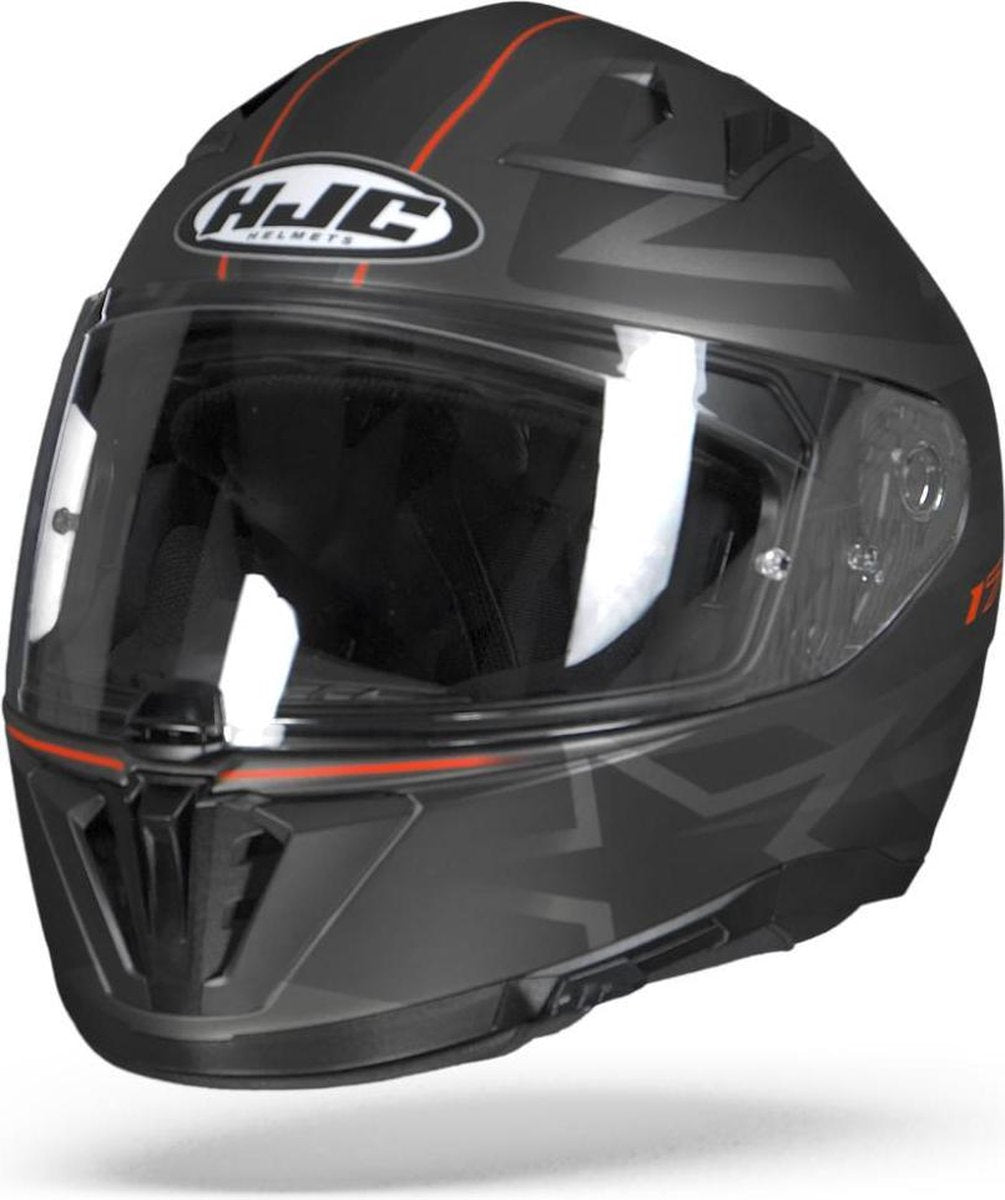 HJC i70 Cravia Mc1Sf Zwart Grijs Rood Integraalhelm - Motorhelm - Maat XL