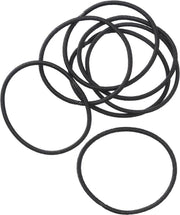 Haar elastiekjes - 48  stuks - zwart