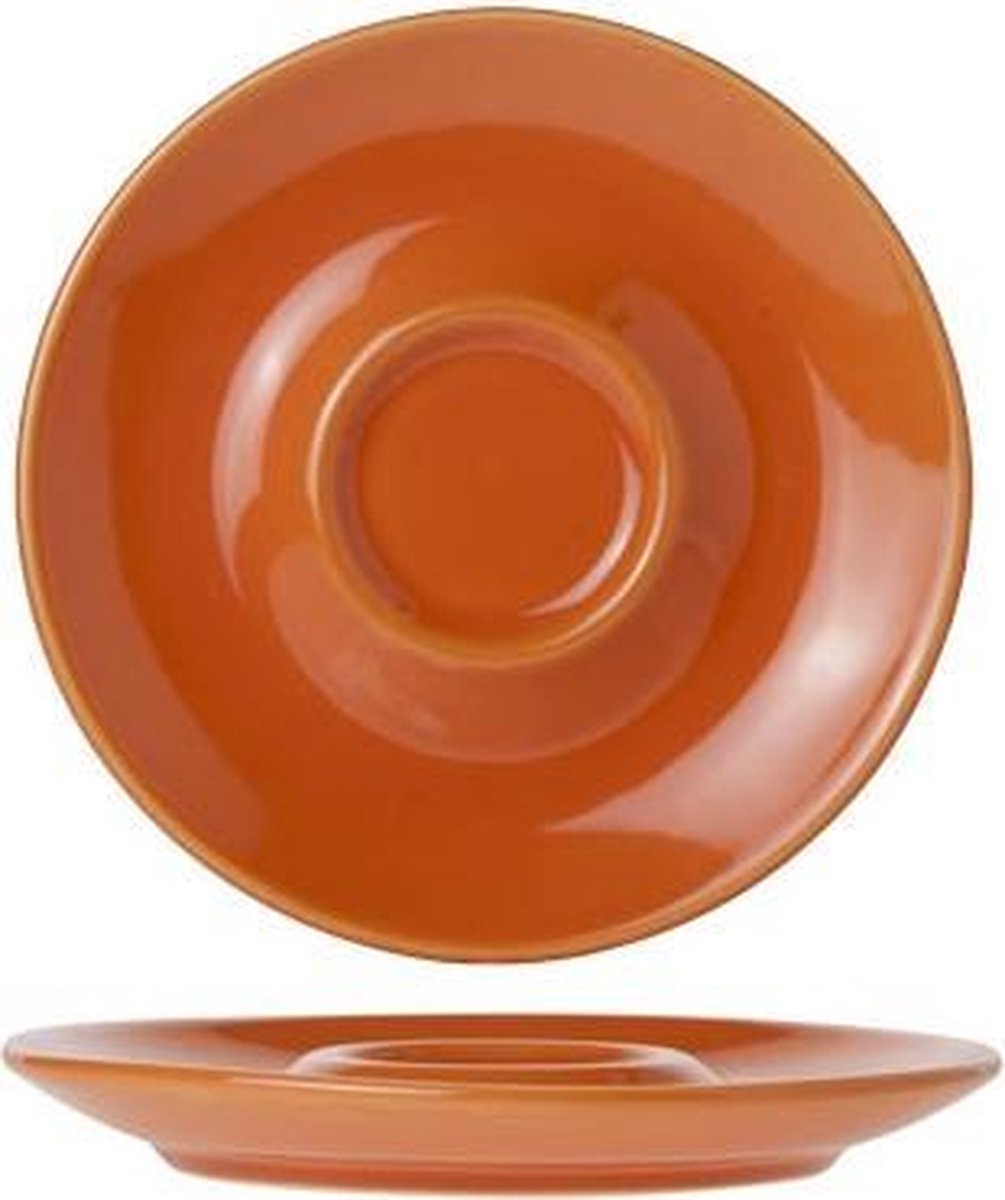 BOLA ORANGE COFFEE-CAPP. SAUCER D14.5CM