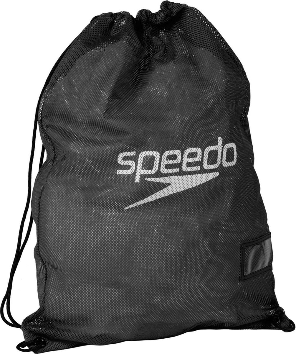 Speedo Equipment Mesh Rugtas - Zwart