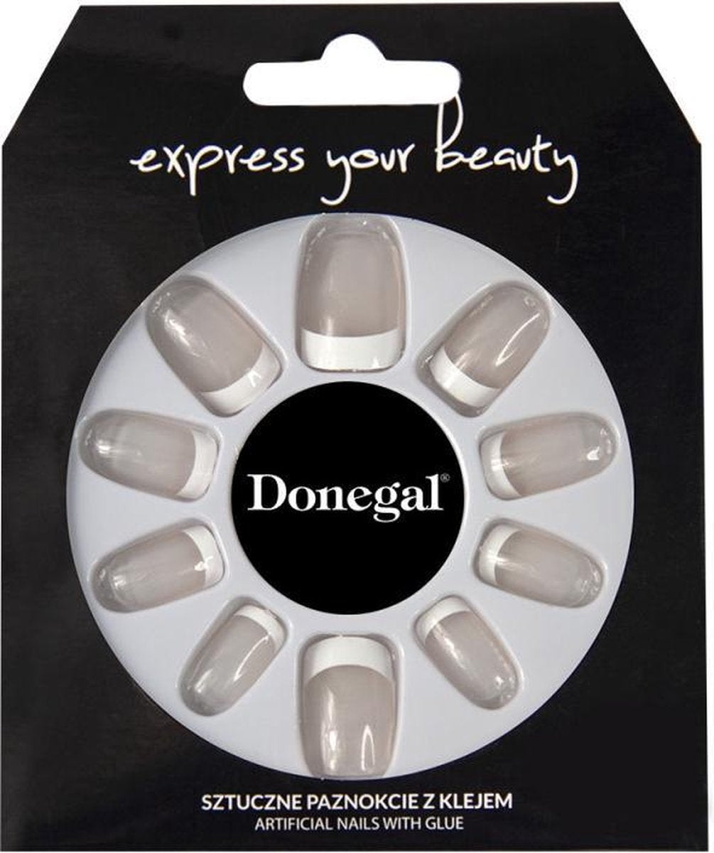 Donegal Nepnagels French Manicure Beige met lijm 3041